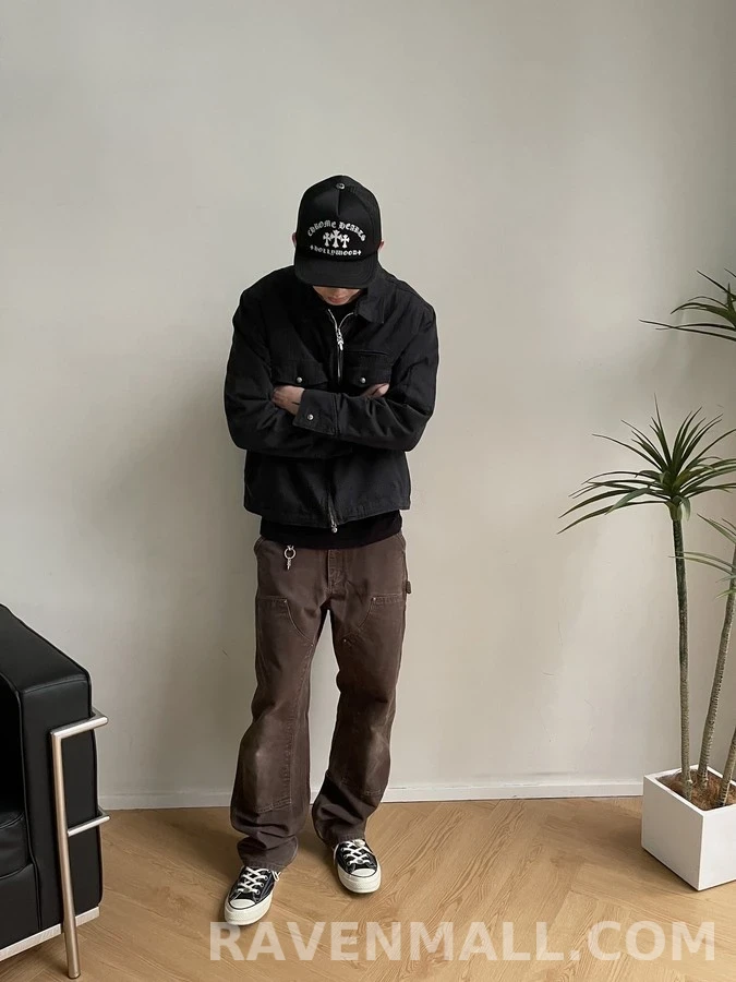 크롬하츠 크롬하츠 워싱 헤링본 코튼 자켓 상세 이미지