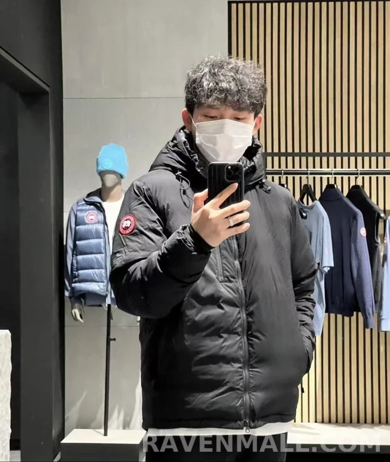 캐나다구스 캐나다 구스 Lodge 다운 후드 집업 상세 이미지