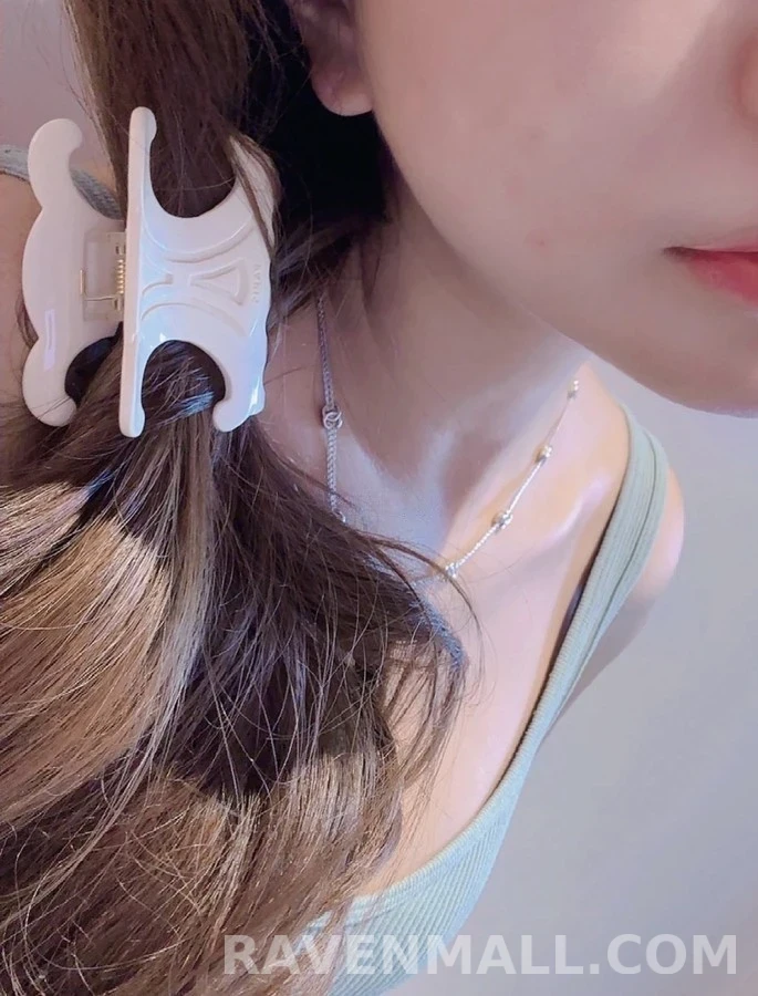 셀린느 셀린느 트리옹프 아크릴 헤어 클립 상세 이미지