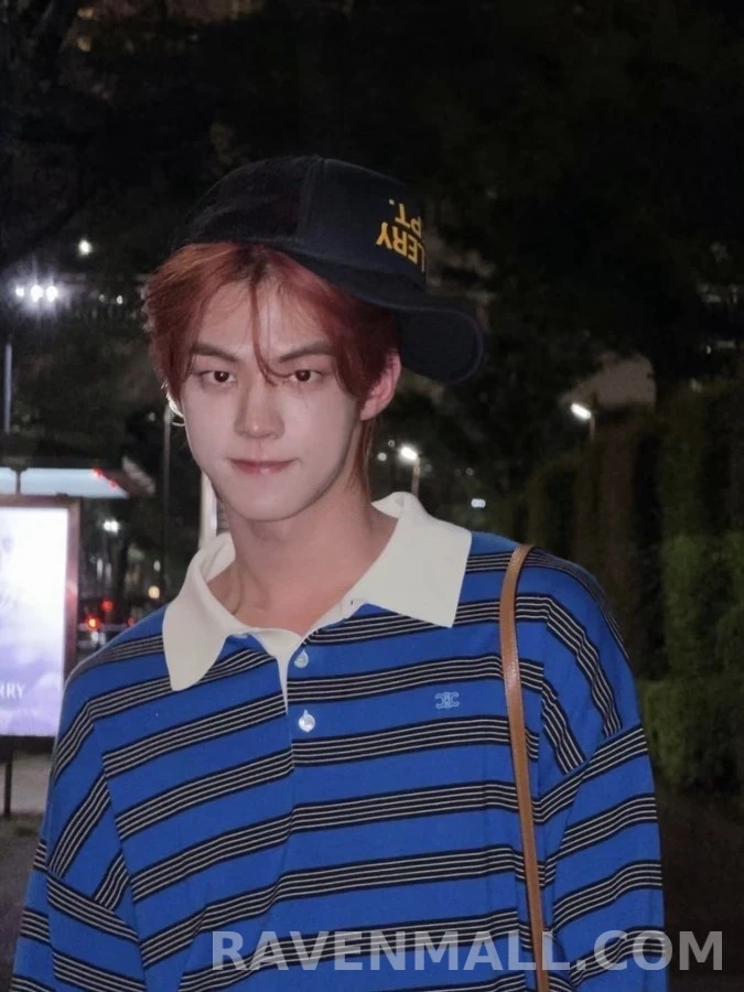 셀린느 셀린느 클라인 스트라이프 폴로 니트 상세 이미지