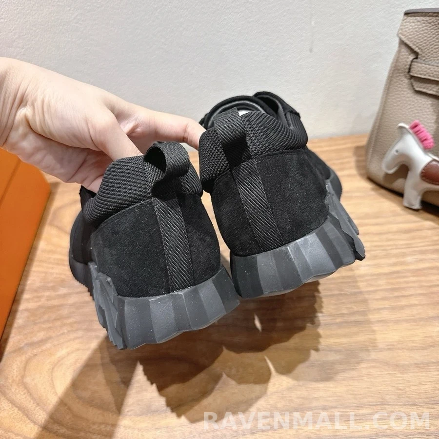 에르메스 에르메스 스웨이드 메시 로우탑 스니커즈 상세 이미지