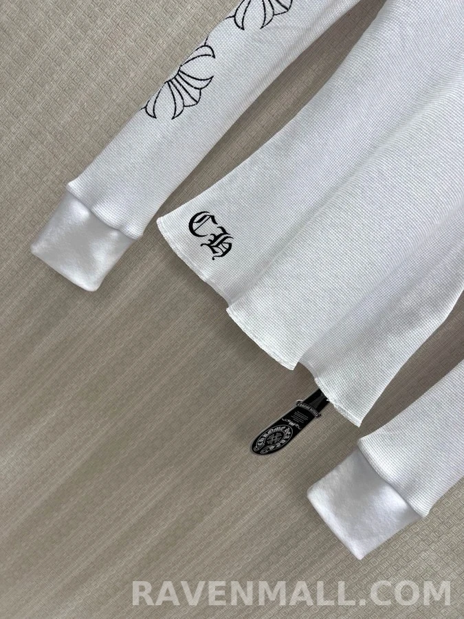 크롬하츠 크롬하츠 크로스 와플 긴팔 티셔츠 상세 이미지