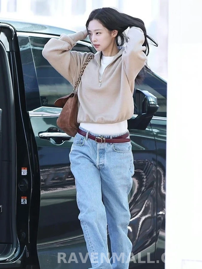 샤넬 샤넬 반집업 니트 상세 이미지