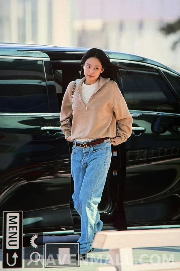 샤넬 샤넬 반집업 니트 상세 이미지