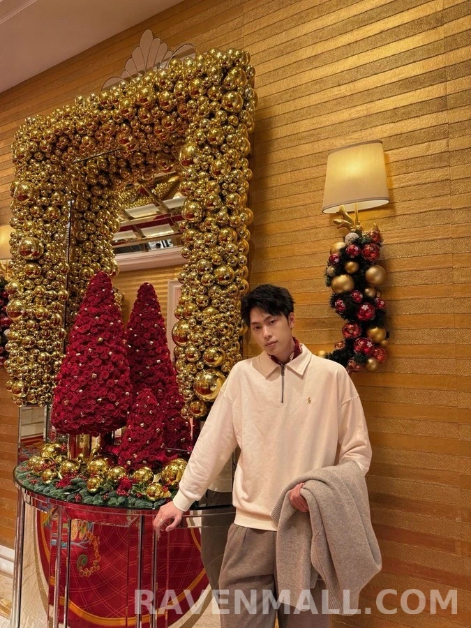폴로 랄프 로렌 폴로 랄프 로렌 RL 로고 하프집업 맨투맨 상세 이미지