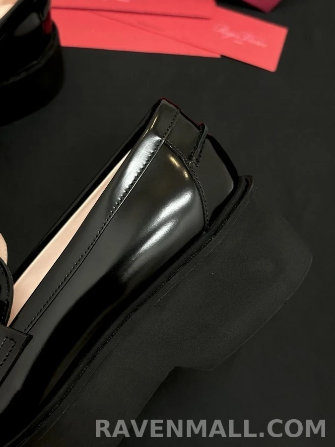 로저 비비에 로저비비에 플랫폼 스퀘어 버클 로퍼 상세 이미지