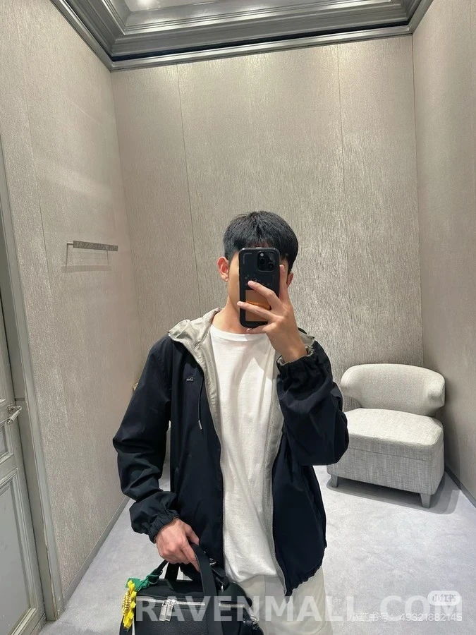 디올 디올 메탈 로고 후드 자켓 상세 이미지