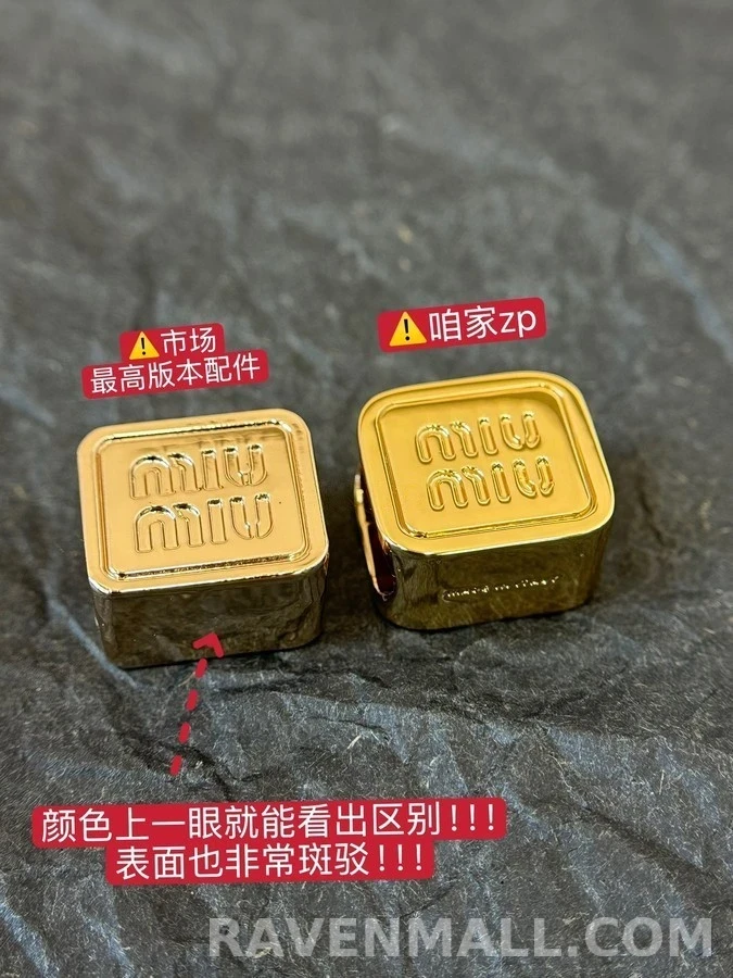 미우미우 미우미우 로고 새틴 발끈 상세 이미지