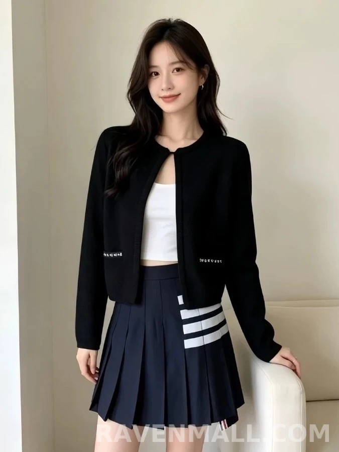톰브라운 톰브라운 퀼팅 비즈 장식 자켓 상세 이미지