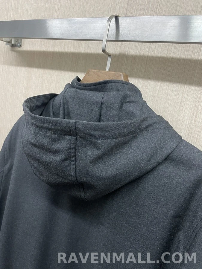 제냐 제냐 탈착 후드 경량 다운 집업 상세 이미지