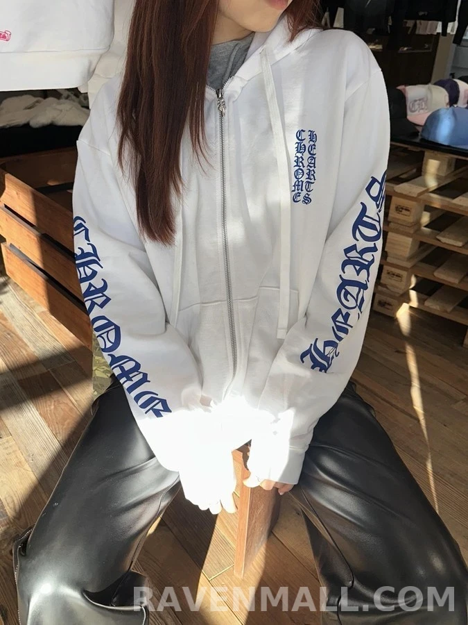 크롬하츠 크롬하츠 CH 레터링 풀집업 자켓 상세 이미지
