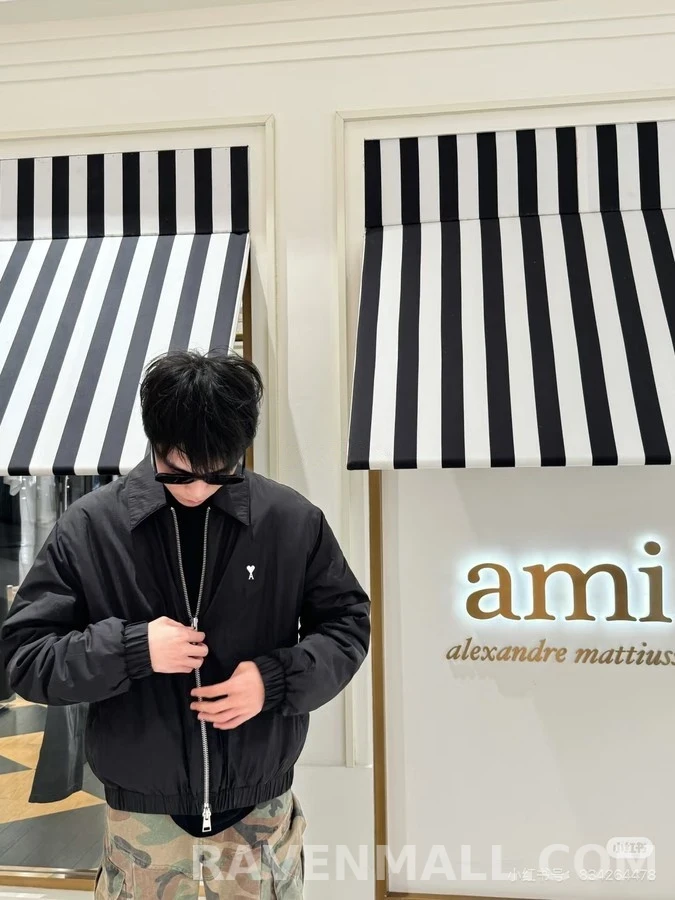 아미 아미 하트 로고 자켓 상세 이미지