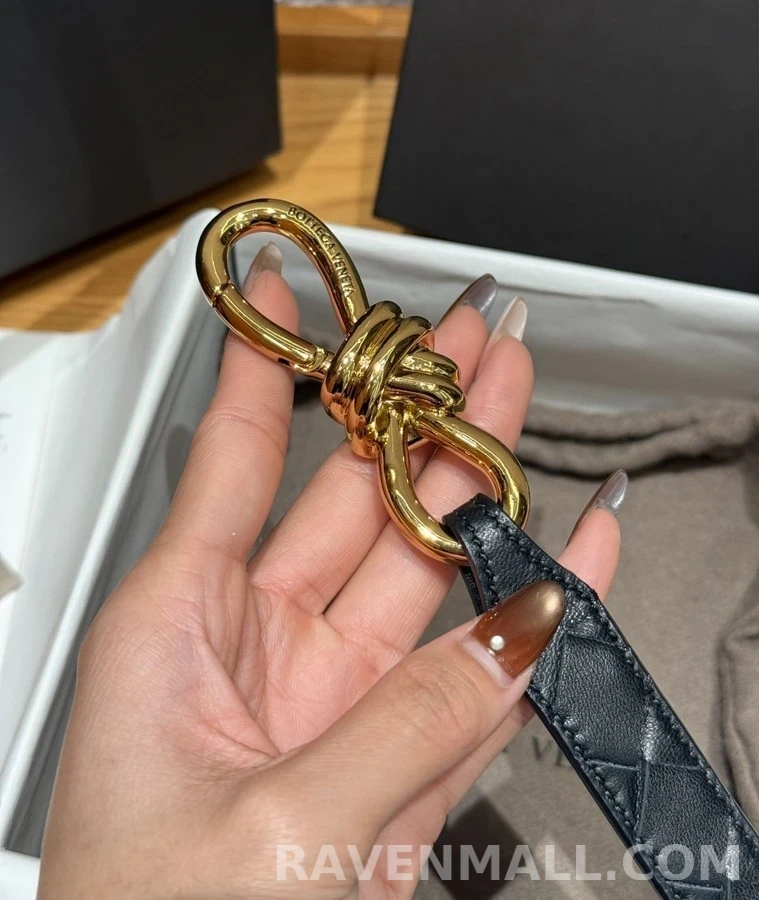 보테가베네타 보테가 베네타 매듭 장식 벨트 상세 이미지