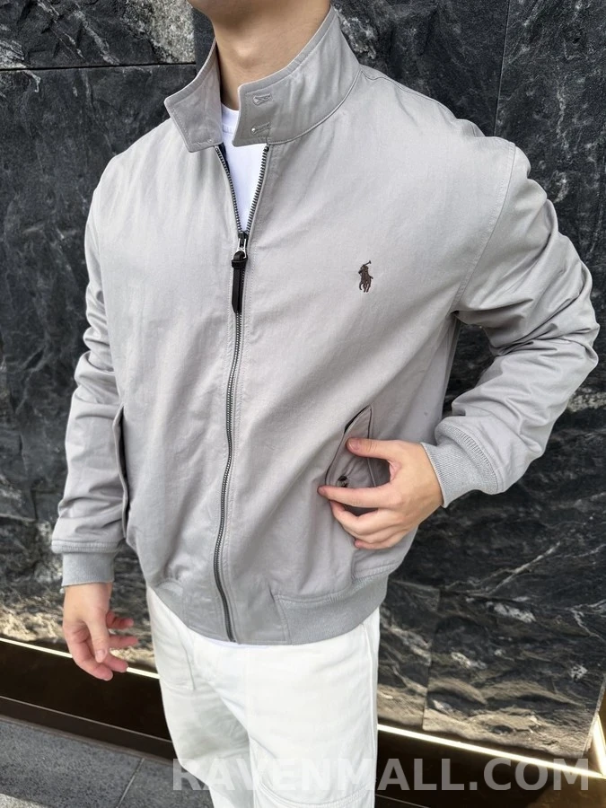 폴로 랄프 로렌 폴로 랄프 로렌 RL 자수 집업 자켓 상세 이미지
