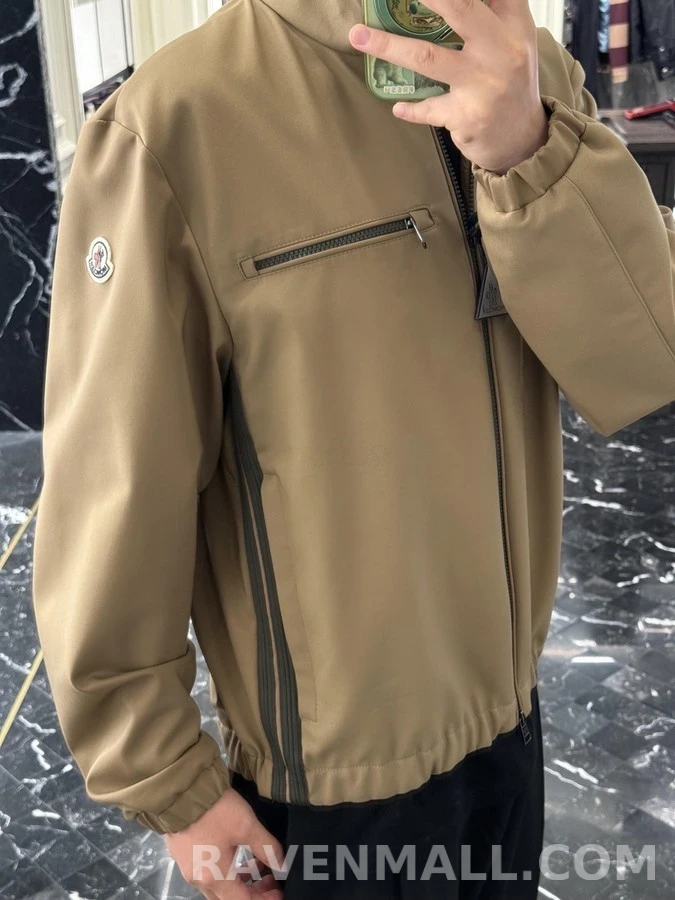 몽클레어 몽클레어 로고 포켓 집업 자켓 상세 이미지