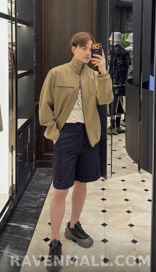 몽클레어 몽클레어 로고 포켓 집업 자켓 상세 이미지