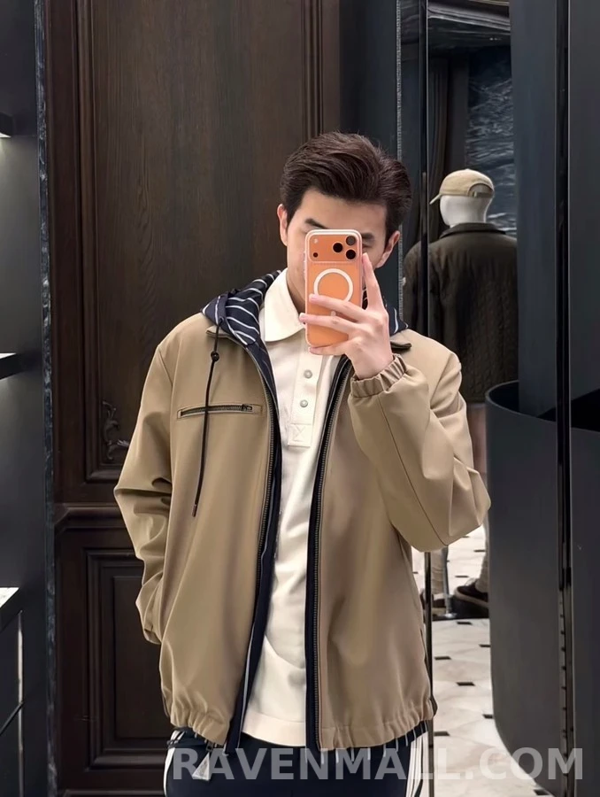 몽클레어 몽클레어 로고 포켓 집업 자켓 상세 이미지