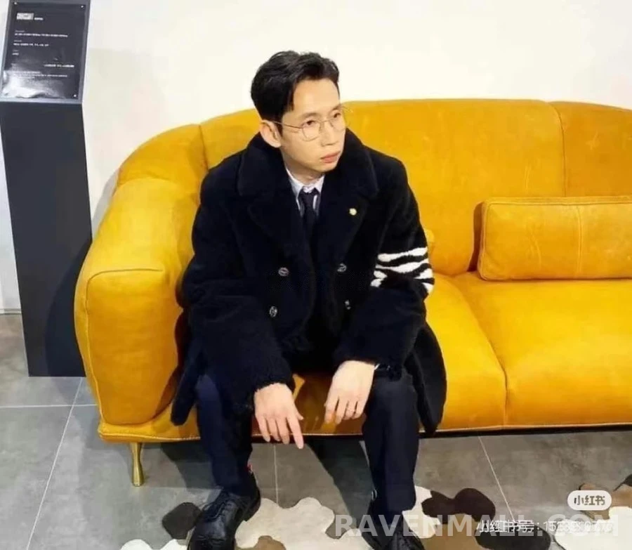 톰브라운 톰브라운 양모 4바 코트 상세 이미지
