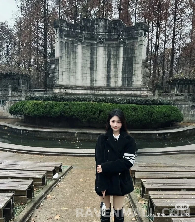 톰브라운 톰브라운 양모 4바 코트 상세 이미지