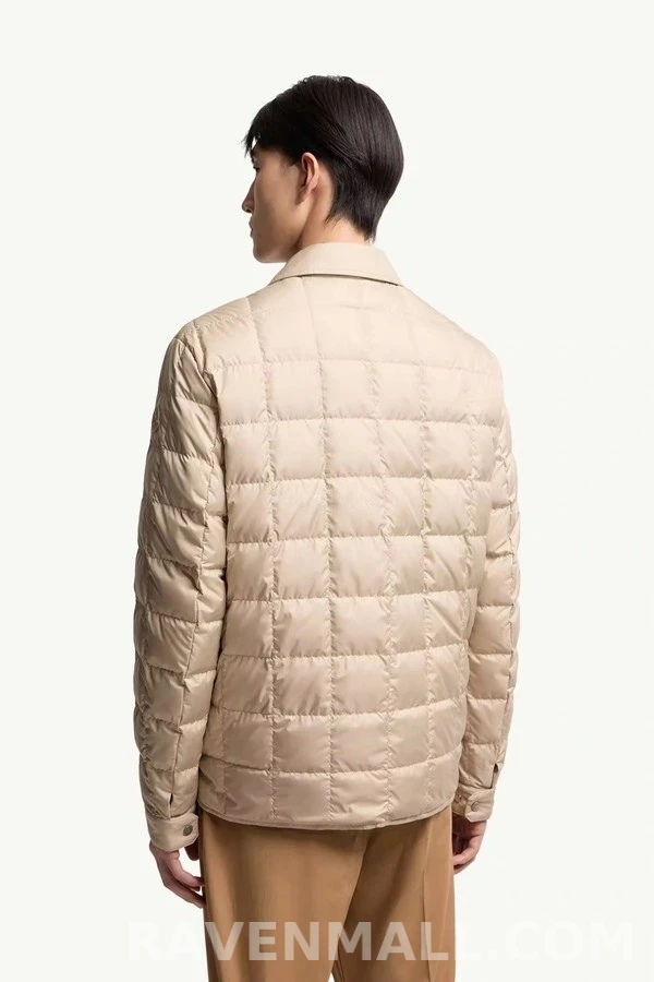 몽클레어 몽클레어 카스텔라나 퀼팅 셔츠 재킷 상세 이미지