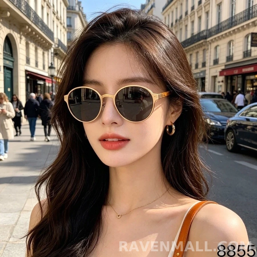 셀린느 셀린느 메탈 라운드 선글라스 상세 이미지