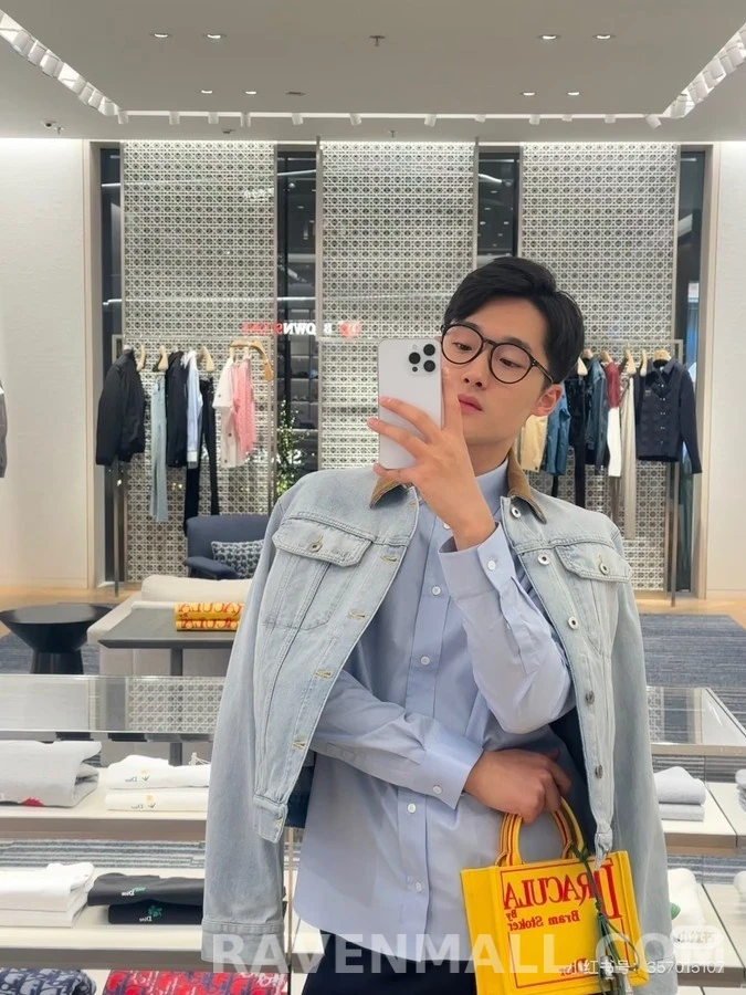 디올 디올 코듀로이 카라 데님 자켓 상세 이미지