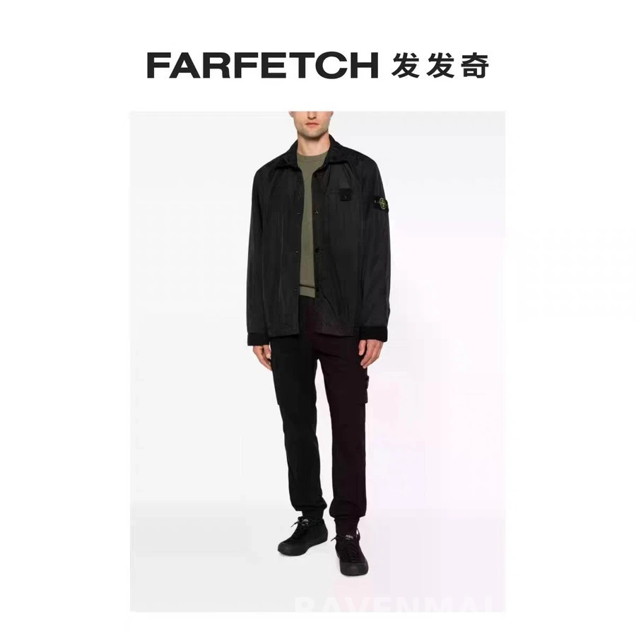 스톤아일랜드 스톤 아일랜드 코튼 오버셔츠 자켓 상세 이미지