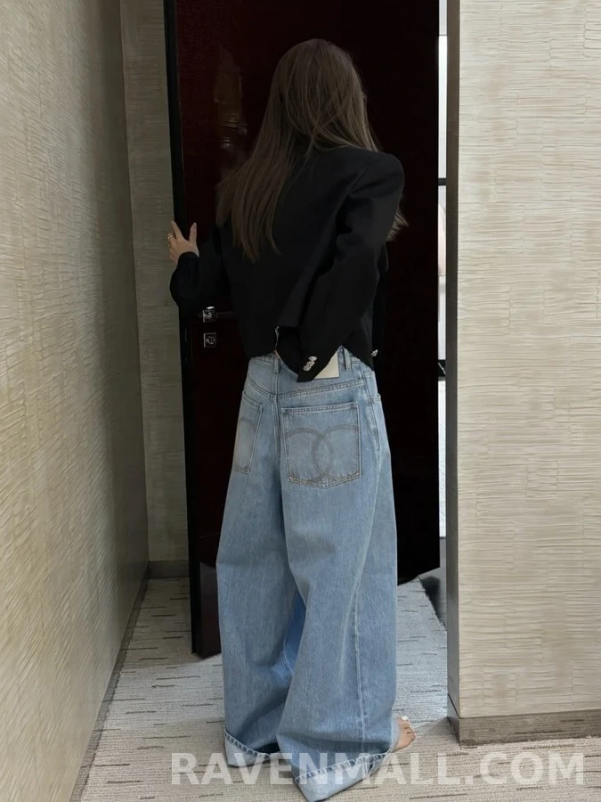 샤넬 샤넬 카멜리아 장식 투톤 슬링백 플랫 상세 이미지