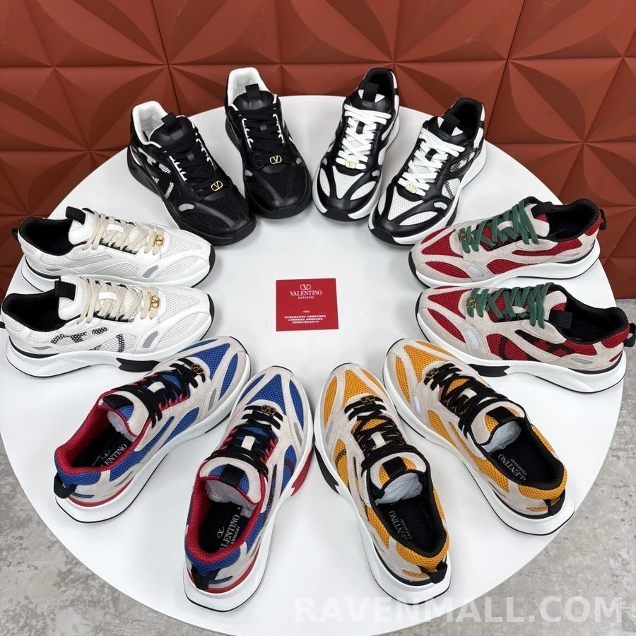 발렌티노 발렌티노 Demi Vee 메시 청키 스니커즈 상세 이미지