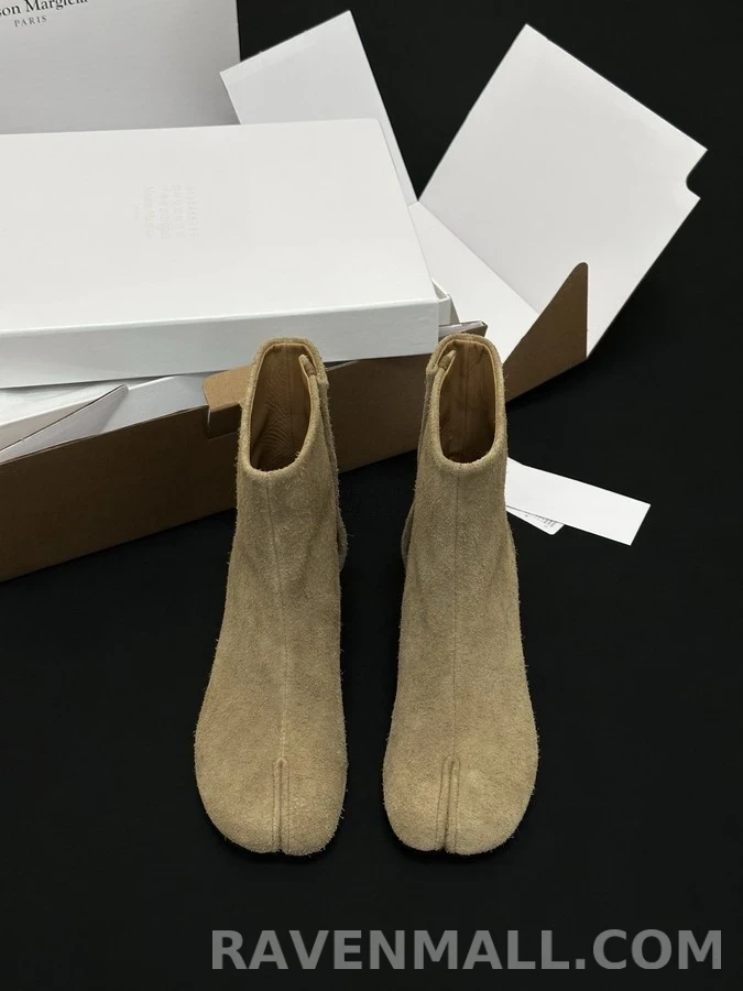 메종 마르지엘라 메종마르지엘라 타비 분지 청키힐 앵클 부츠 상세 이미지