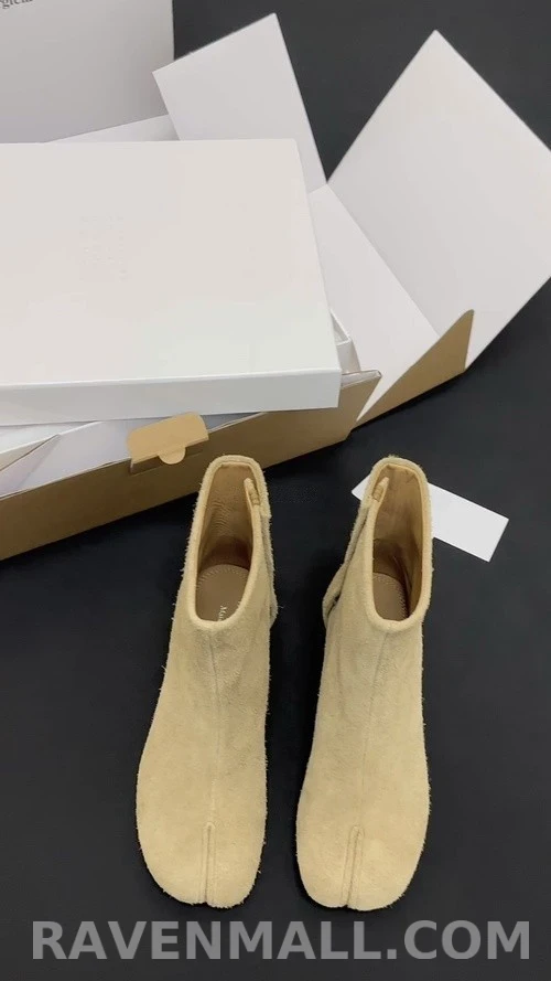 메종 마르지엘라 메종마르지엘라 타비 분지 청키힐 앵클 부츠 상세 이미지