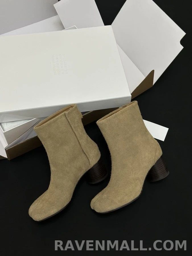 메종 마르지엘라 메종마르지엘라 타비 분지 청키힐 앵클 부츠 상세 이미지