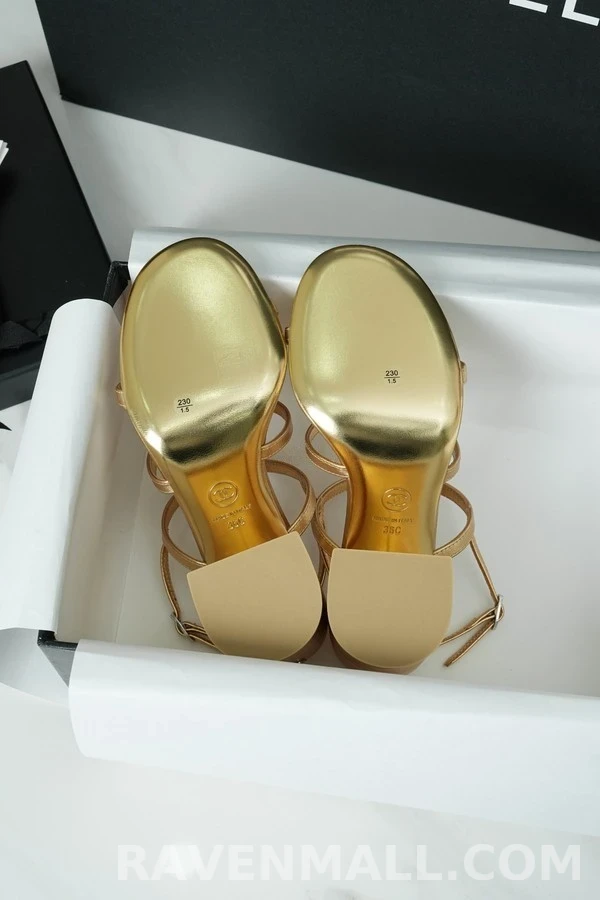 샤넬 샤넬 진주 플라워 샌들 상세 이미지