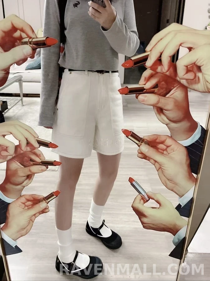 샤넬 샤넬 배색 플랫폼 메리제인 스니커즈 상세 이미지