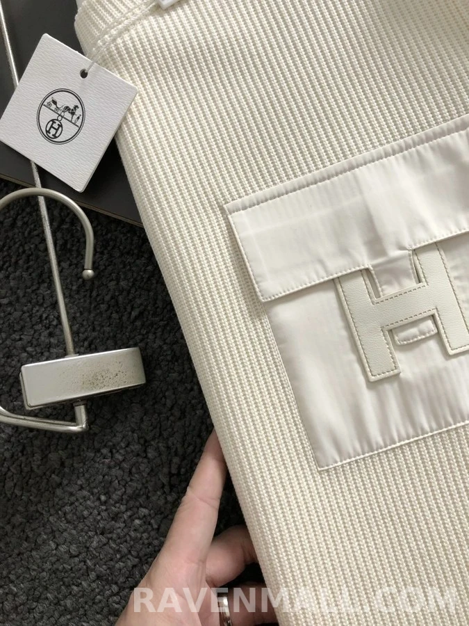 에르메스 에르메스 H 로고 디링 긴팔 티셔츠 상세 이미지