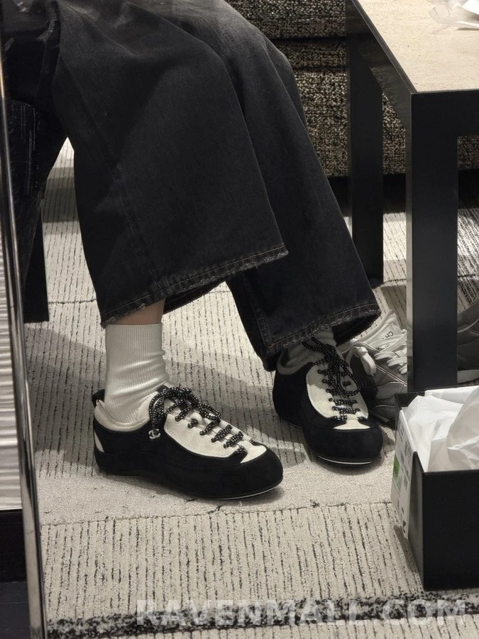 샤넬 샤넬 투톤 스니커즈 상세 이미지