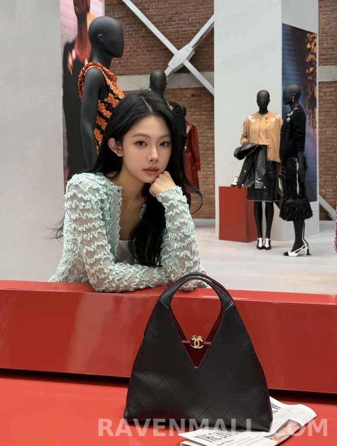 샤넬 샤넬 물결 오픈워크 니트 가디건 상세 이미지