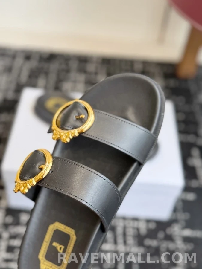 디올 디올 버클 더블 스트랩 샌들 상세 이미지