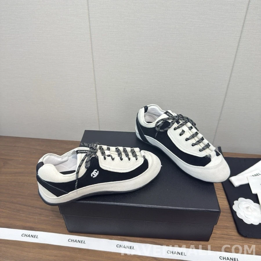 샤넬 샤넬 투톤 독일군 스니커즈 상세 이미지