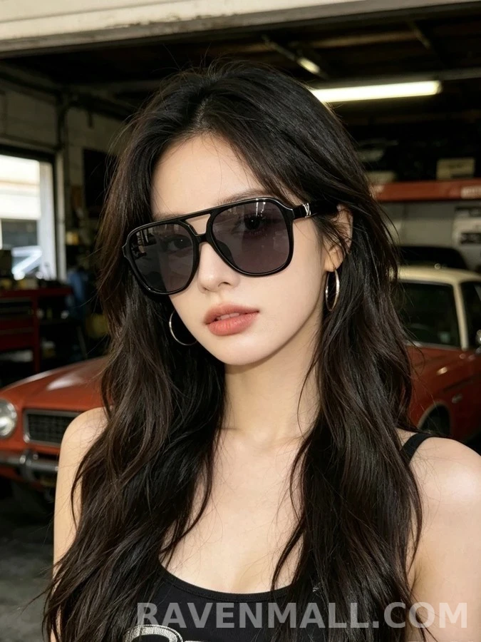 루이비통 루이비통 스퀘어 아비에이터 선글라스 상세 이미지