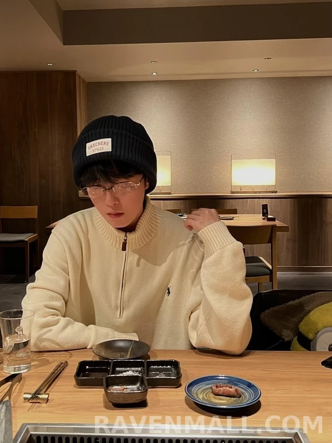 폴로 랄프 로렌 폴로 랄프 로렌 하프집업 포니 자수 니트 상세 이미지