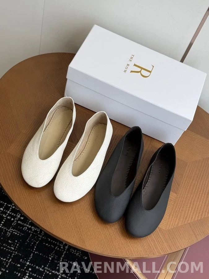 더로우 더로우 보우 발레 플랫 상세 이미지