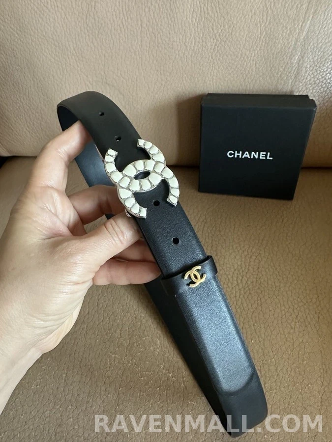 샤넬 샤넬 더블 버클 벨트 상세 이미지