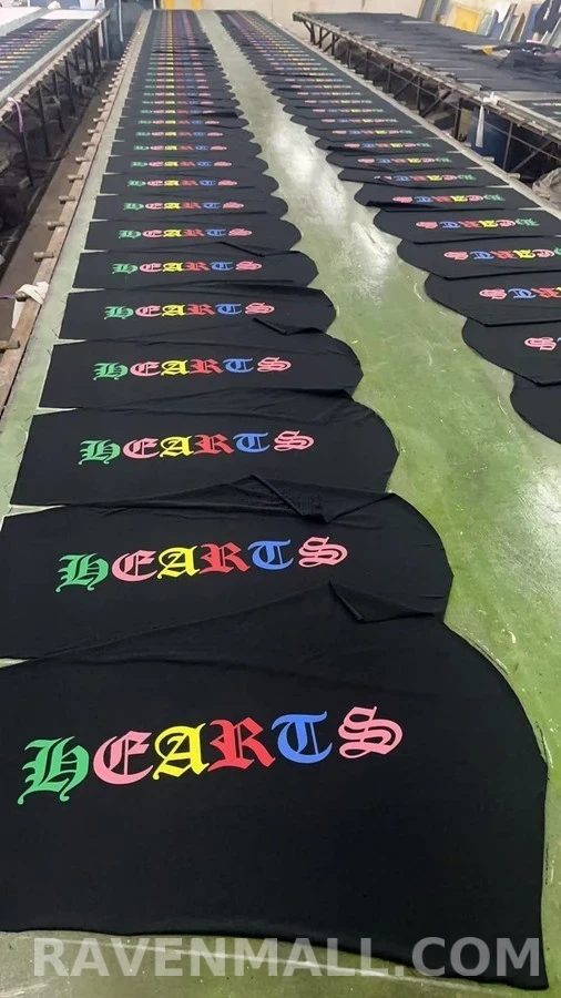 크롬하츠 크롬하츠 컬러 십자가 긴팔 티셔츠 상세 이미지
