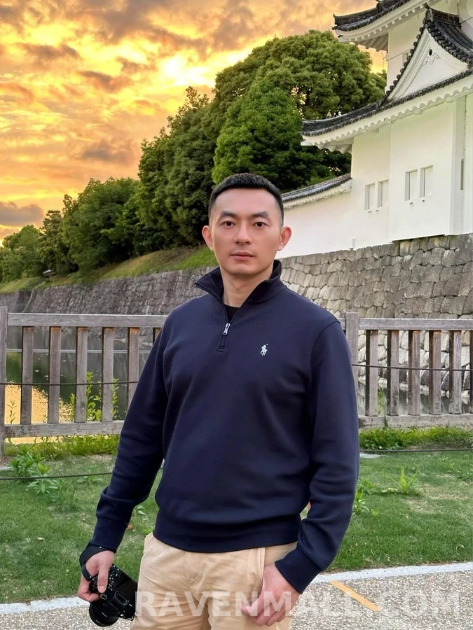 폴로 랄프 로렌 폴로 랄프 로렌 스탠드넥 하프집업 니트 상세 이미지