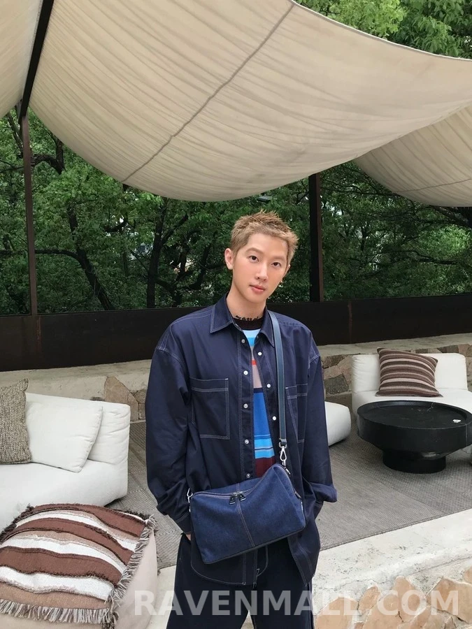 펜디 펜디 자수 콘트라스트 스티치 셔츠 상세 이미지