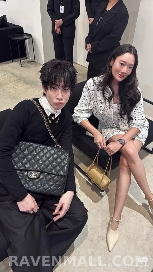 샤넬 샤넬 트위드 카라 셔츠 상세 이미지