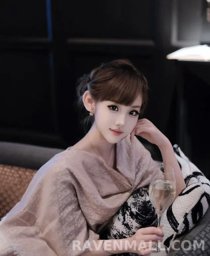 디올 디올 오블리크 자카드 숄 스카프 상세 이미지