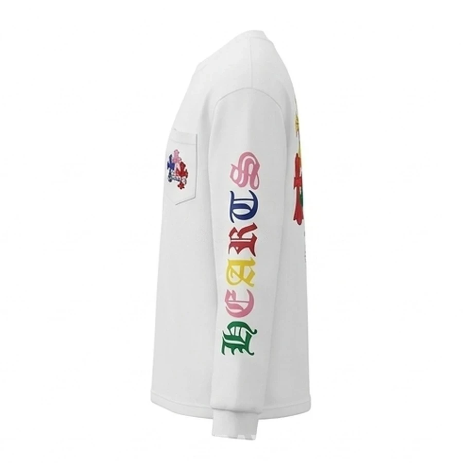 크롬하츠 크롬하츠 멀티 컬러 크로스 포켓 긴팔 티셔츠 상세 이미지