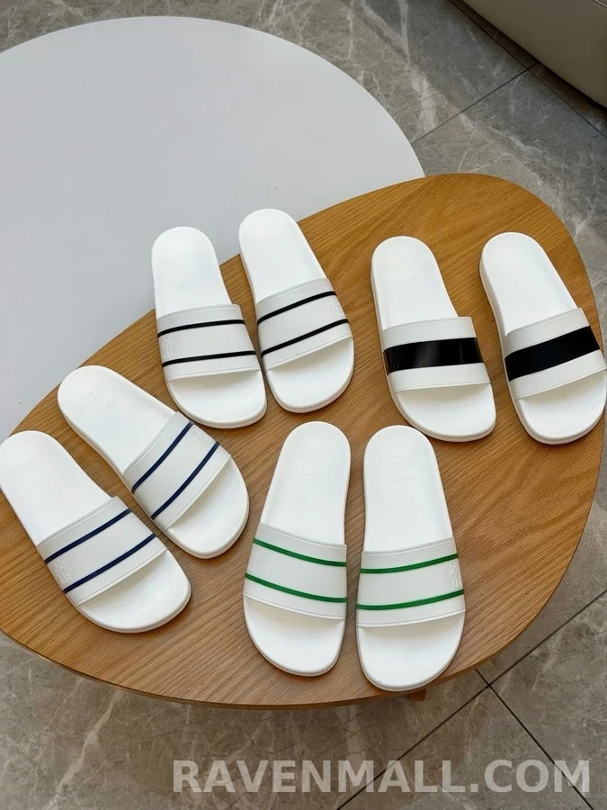 브루넬로 쿠치넬리 브루넬로 쿠치넬리 스트라이프 슬라이드 상세 이미지